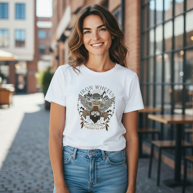 T-shirt &quot;Iron Wheels&quot; TU