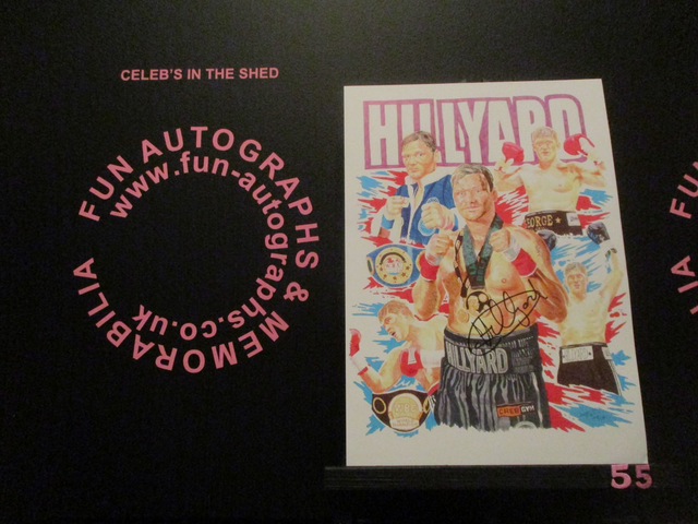 George Hillyard Limited Edition Signed A4 Portrait Drawing Print (55)