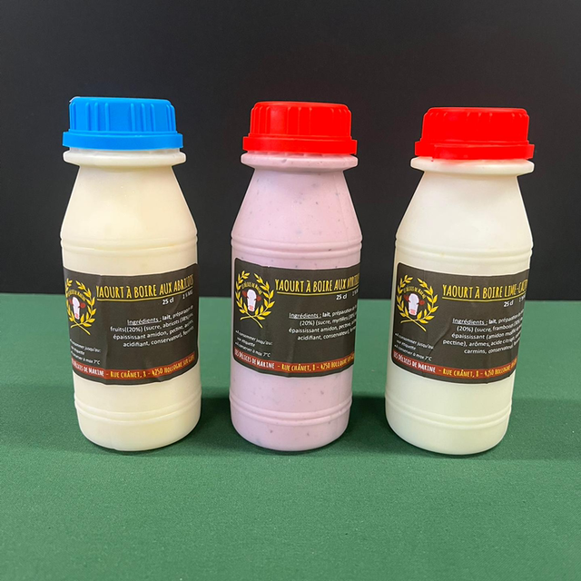 Yaourt à boire 250 ml ou 1l 