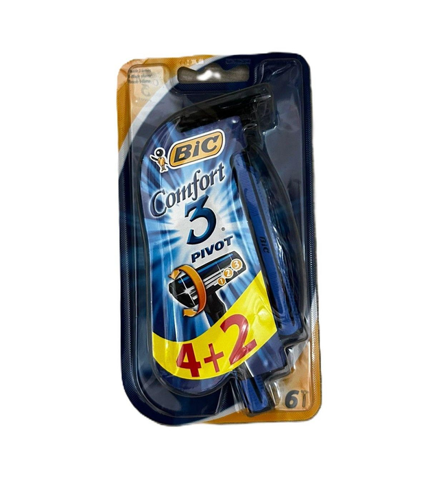BIC RASOIO 3 COMFORT PIVOT PZ.4+2