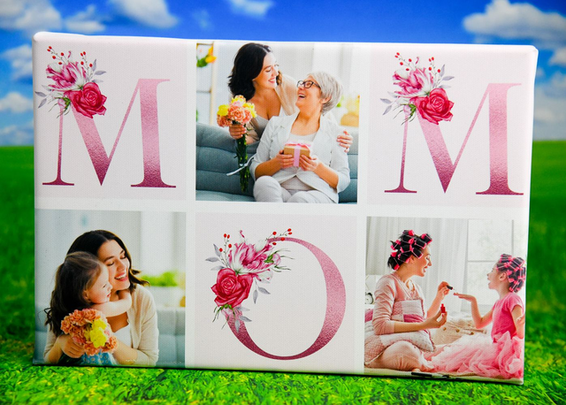 Stampa su tela nel formato 20x30 Puoi inserire fino a 3 foto