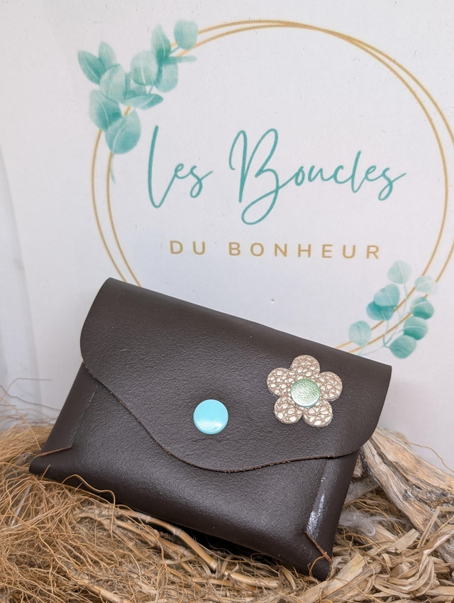 Porte monnaie chocolat 