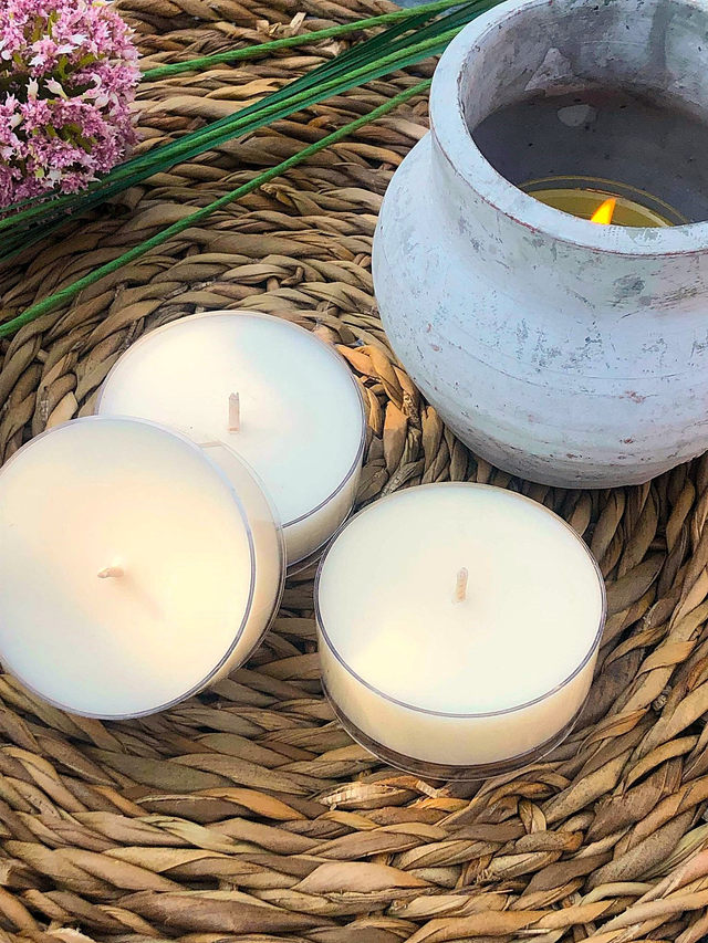 Large Soy Wax Tealights