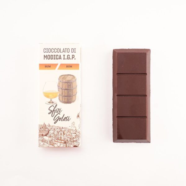 Cioccolato di Modica IGP – Rum 60g