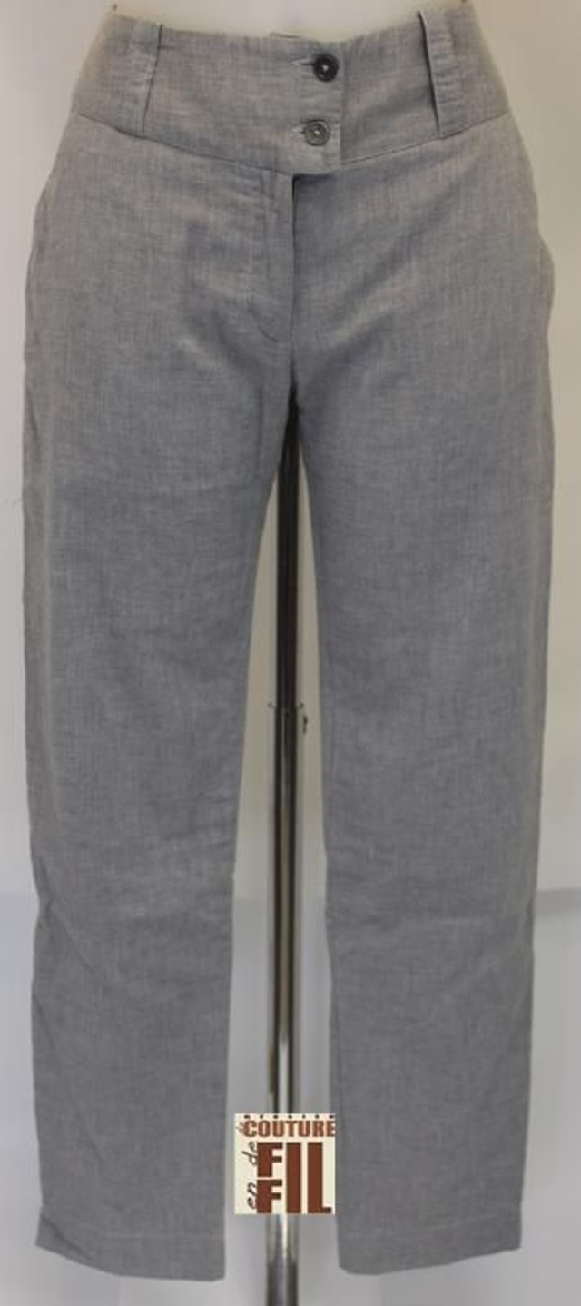 Pantalon gris clair