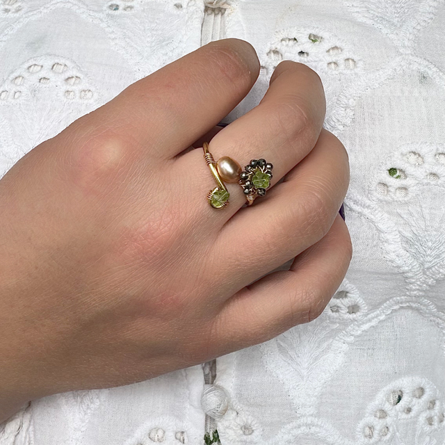 Bague Azélie Péridot