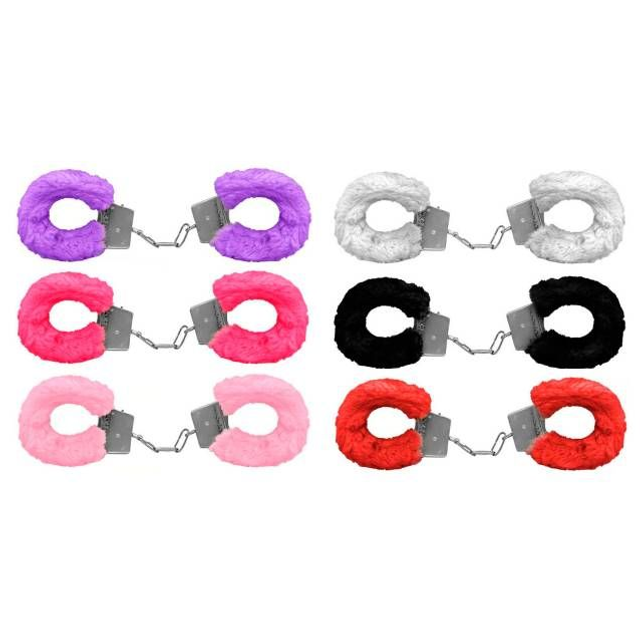Algemas de Metal Com Pelúcia