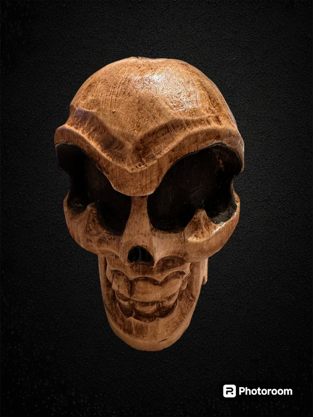 Z Bougeoir tête de mort