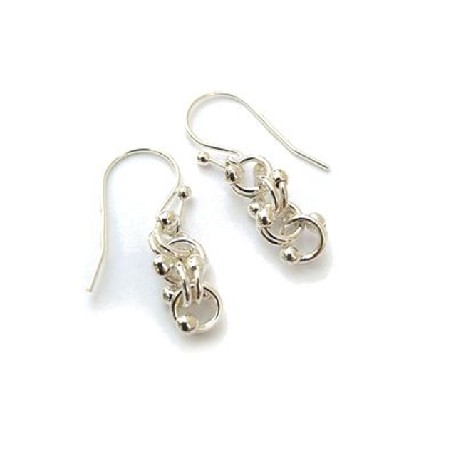 Zilveren oorbellen &quot;Guss&quot;