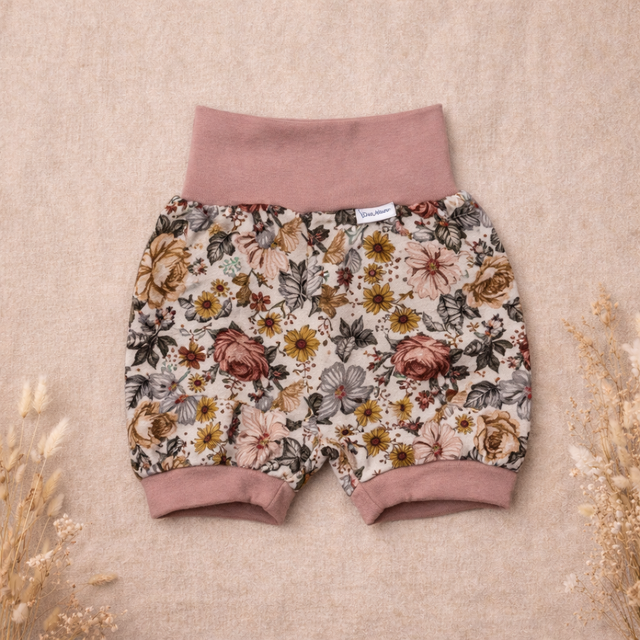 Pumphose kurz Gr.80/92-Musselin 