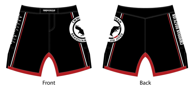 Black MMA Shorts