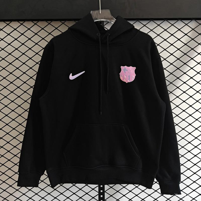 Sudadera con capucha F.C Barcelona (Negra) 25-26