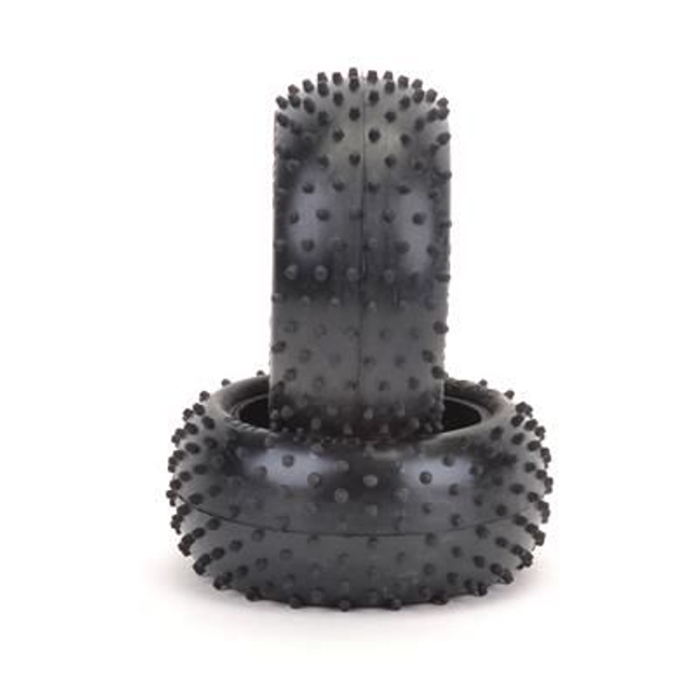 Mini Spike 2 Silver Rear Tyres  (pr) #U6763