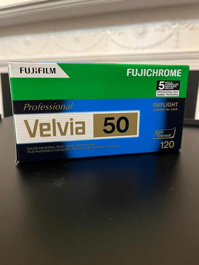 FujiFilm Velvia 50 - 120 Pro 5 Pack