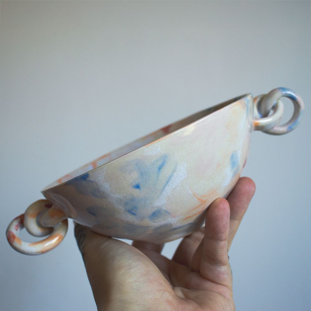 Bol &quot;breton&quot; anses biscornues