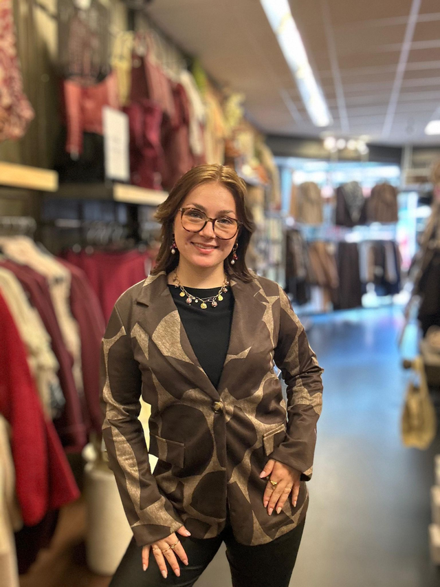 Blazer Loes choco