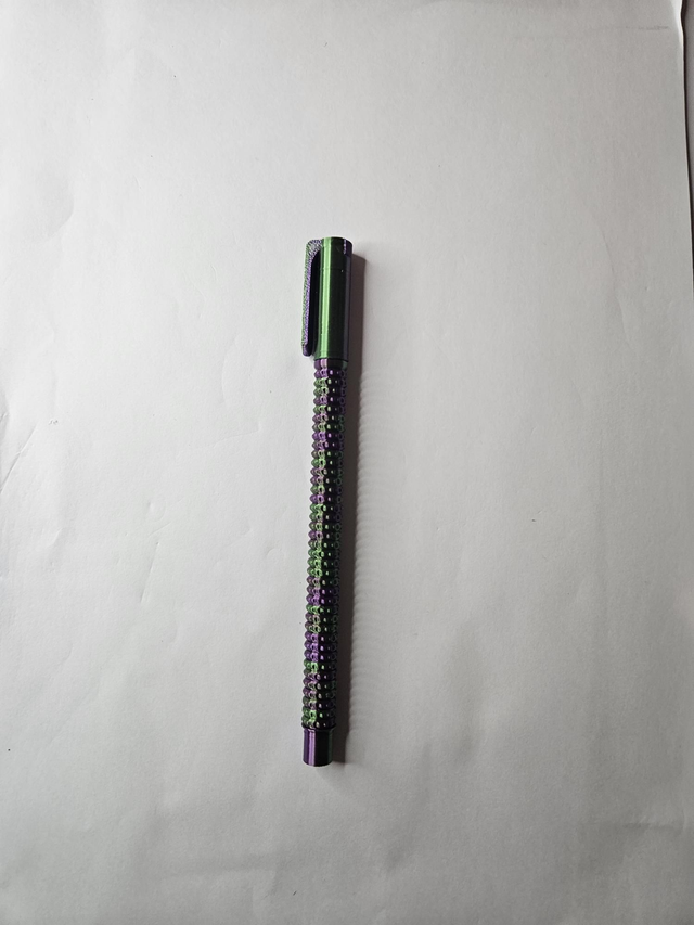 GS3DS Green and Purple Fidget Pen for ADHD, Autism and Anxiety - Stress Relief Toy/Pen