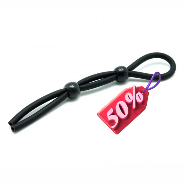 RIMBA Corde Silicone 2 Perles