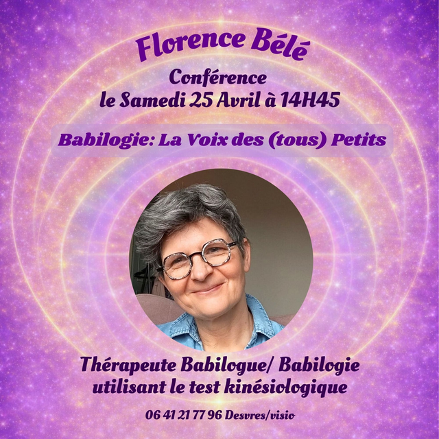FLORENCE BÉLÉ ♥ Babilogie: La Voix des (tous) Petits