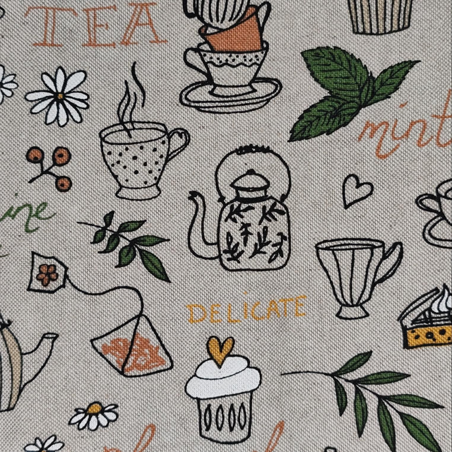 Porte couverts Tea Time