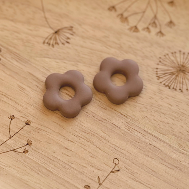 Pampilles petites fleurs (Fushia)