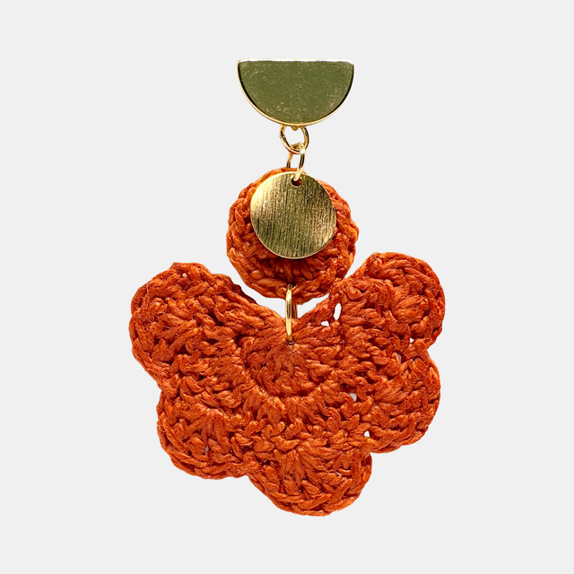 11. Flower Drop Earrings