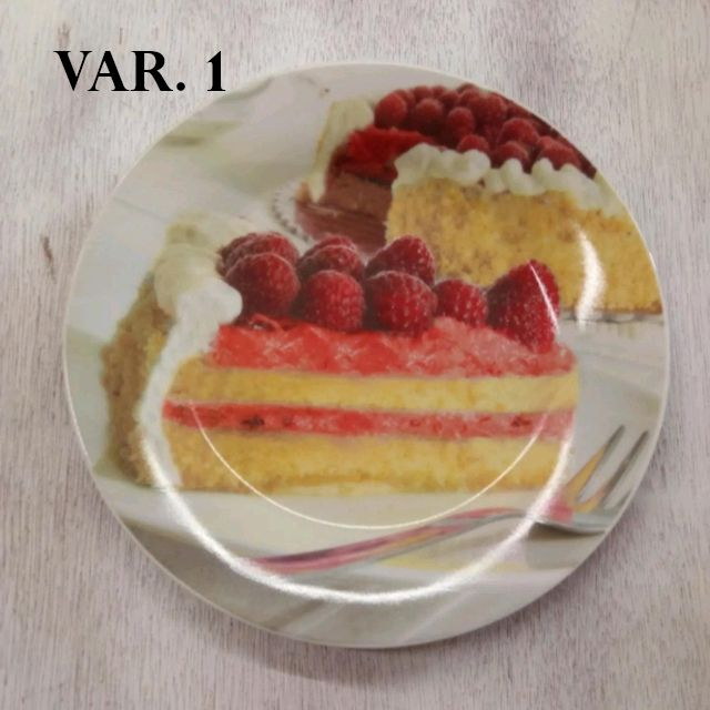 Piatto da dessert in porcellana Easy Life