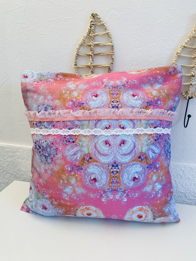 Housse de coussin Parfum d'antan 40X40