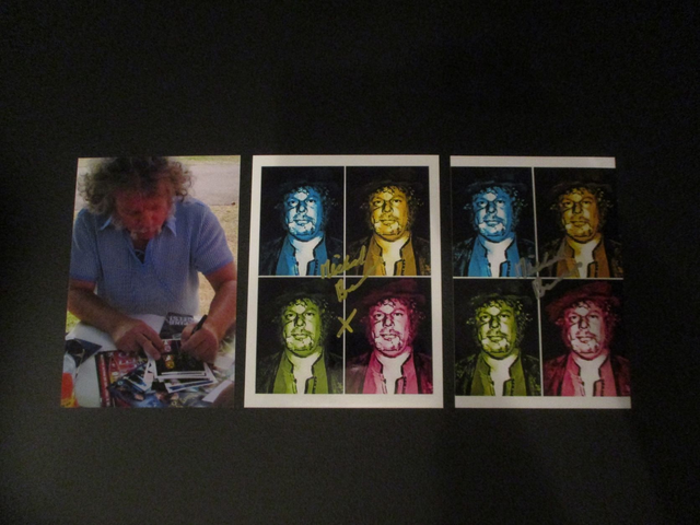 Michael Barber Authentic Autographed Signed Items In-Person At Our Event On 12th September 2009