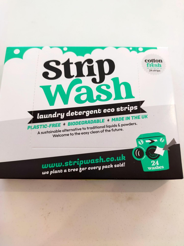 StripWash Cotton Fresh Laundry Strips - Pack of 24 ELV36