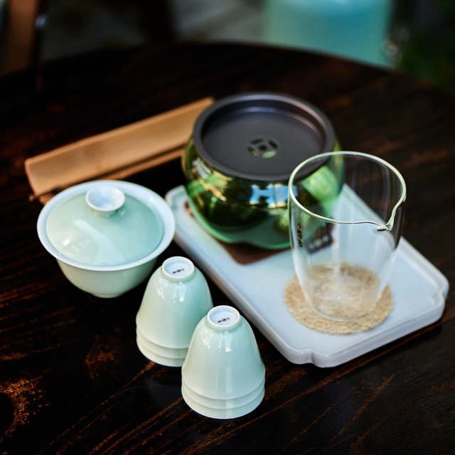 习茶套组(盖碗）1e SET D’apprentissage （gaiwan）