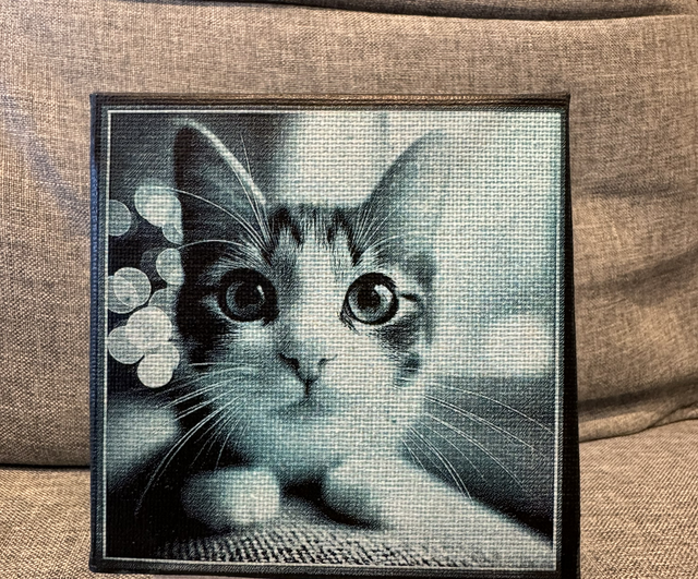 Toile personnalisée 10x10