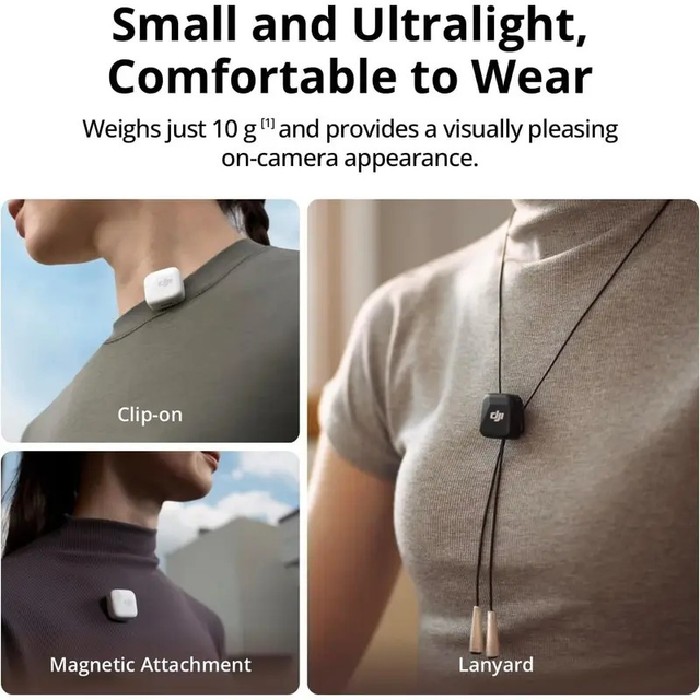 Bluetooth Microphone for Camera/iPhone/Android, Vlog