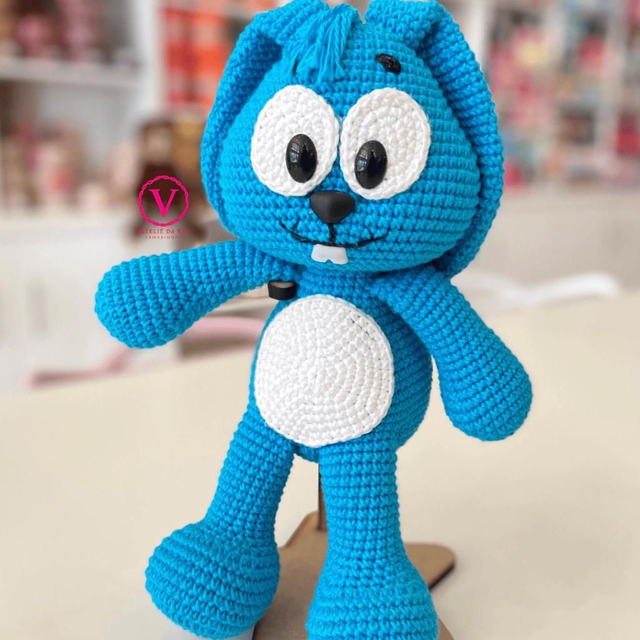 Coelho Amigurumi Sansão/Dalila