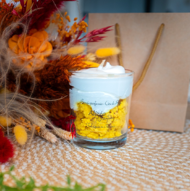 Bougie crumble « Praliné » - 160g