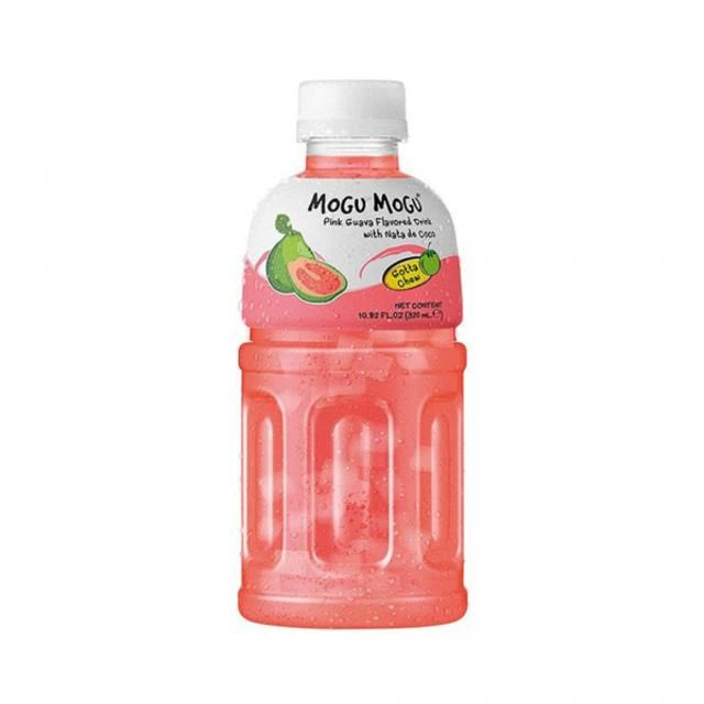 Mogu Mogu Pink Guava with Nata de Coco 320ml