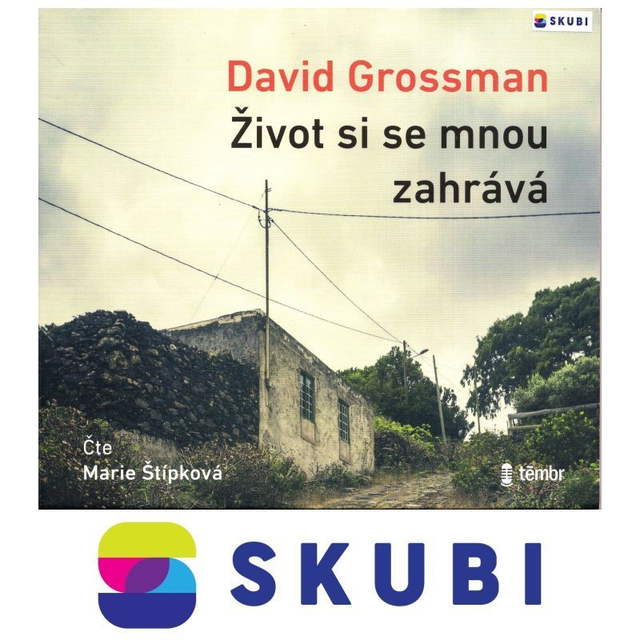 CD audiokniha Život si se mnou zahrává - David Grossman - CD MP3 - 8596434015830