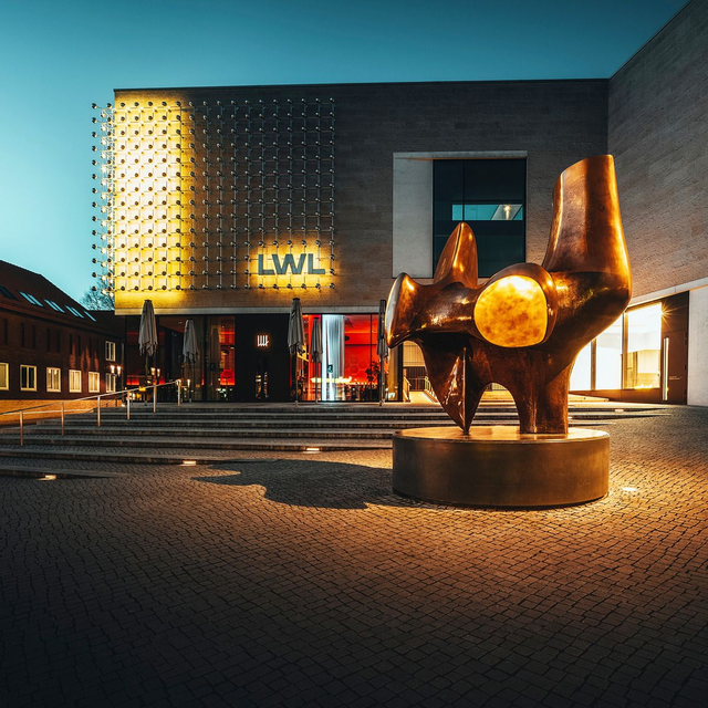 LWL-Museum am Abend
