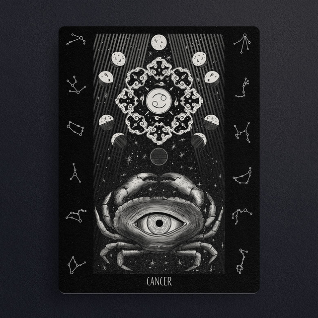 #0793 Cancer - ZODIAQUE - ILLUS - PRINT - Digital painting