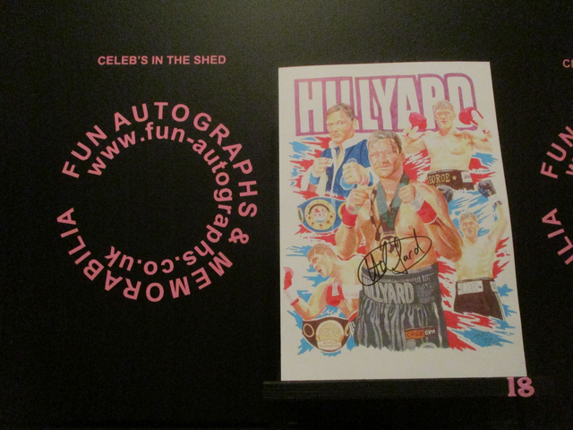 George Hillyard Limited Edition Signed A4 Portrait Drawing Print (18)