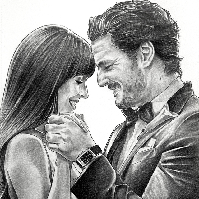 Materialists Print - Lucy &amp; Harry