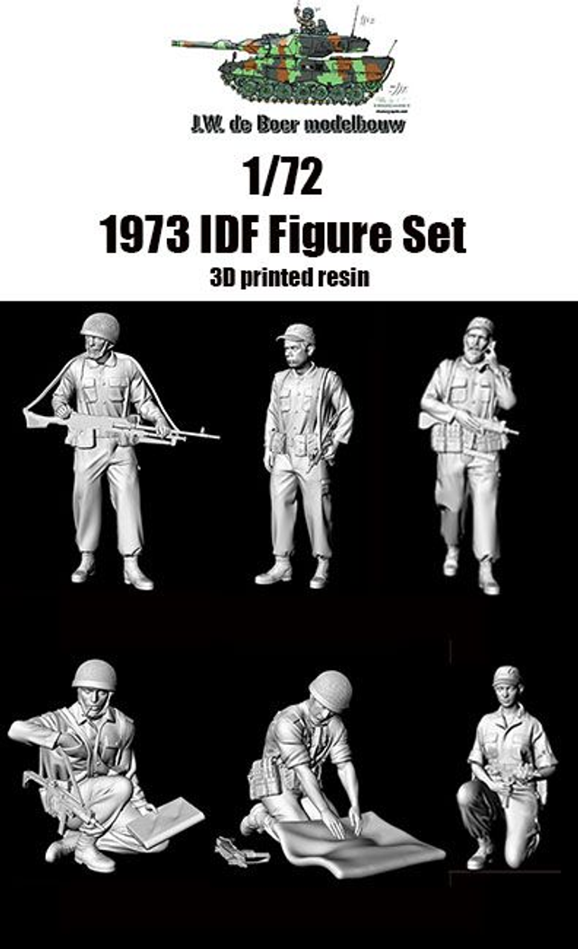 1/72 1973 IDF Figures set