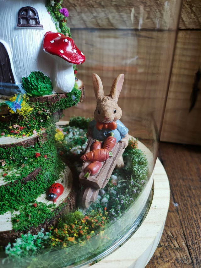 La maison champignon du doux sentier