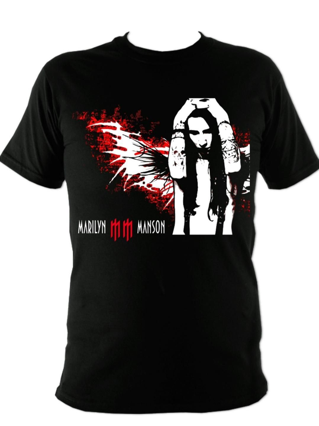 Marilyn Manson Wings T-shirt