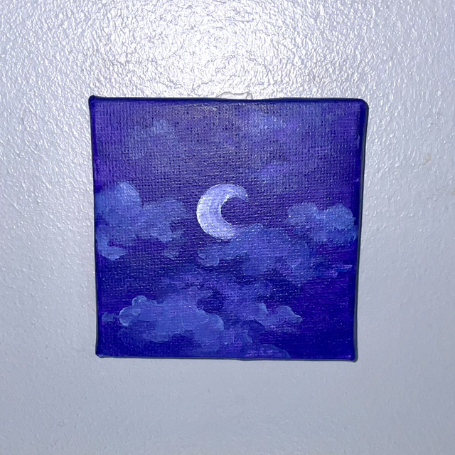 Purple moon