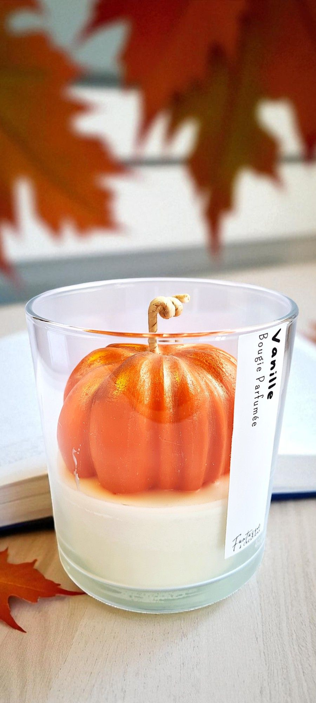 🍮 Bougie parfumée – Vanille