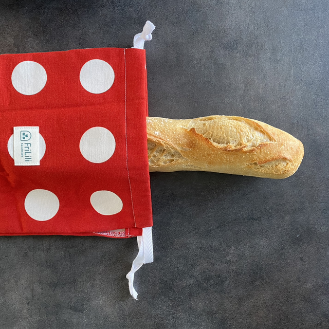 Sac à pain - A pois