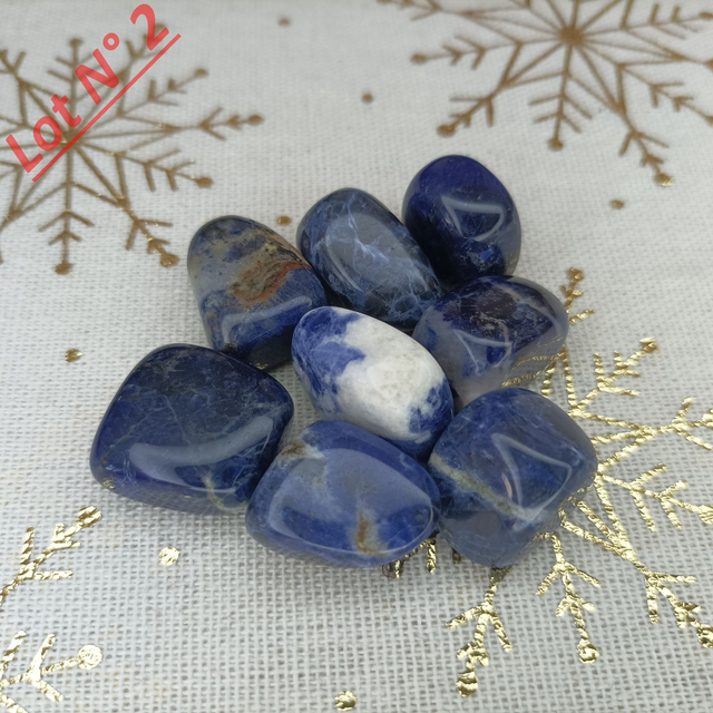 Sodalite / Pierres Roulées / Lot N° 2