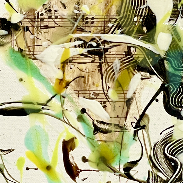 Feuillage de la Forêt - 24x30cm - 2017 - avec encadrement