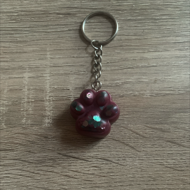 Porte-clés petite patte